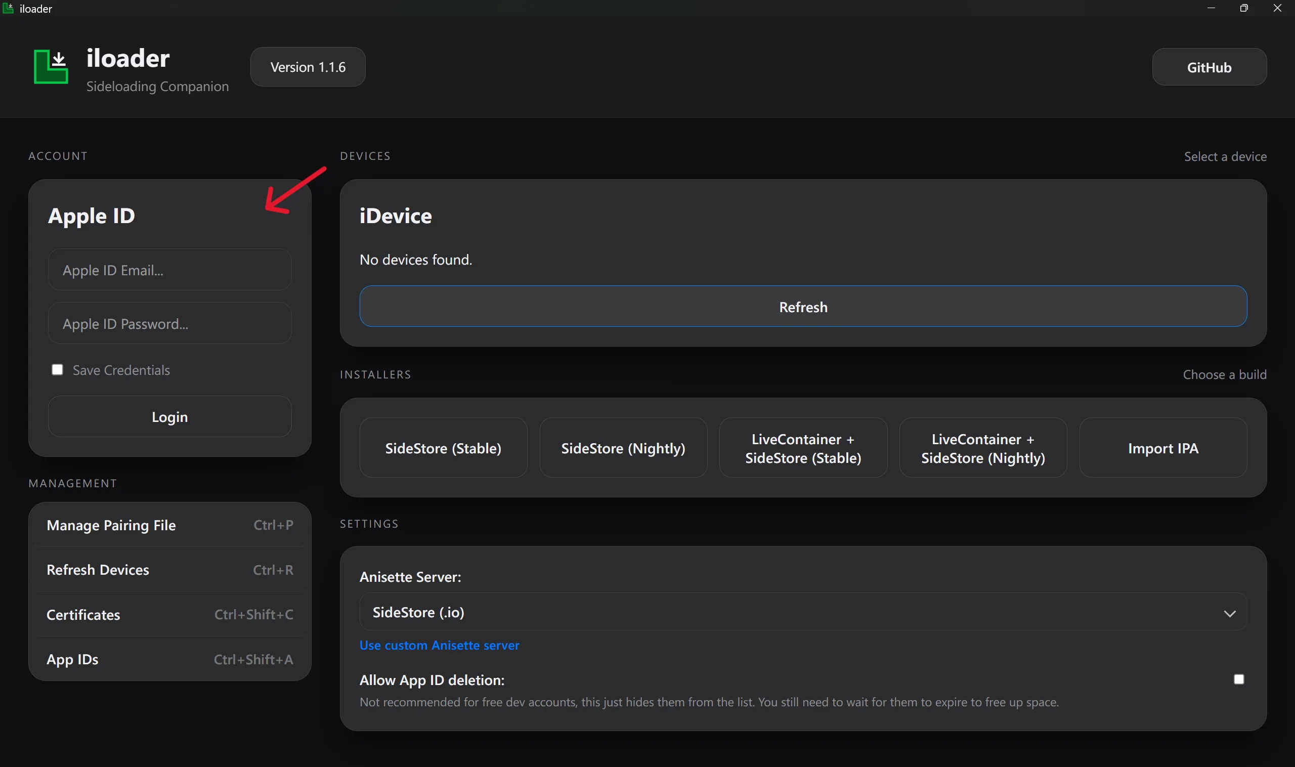 登录 Apple Account